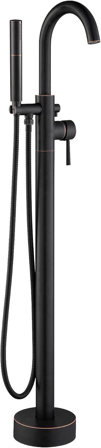 WOODBRIDGE F 0001 F0001BN Faucet, (L) 10 3/4" x (W) 6-1/4" x (H) 43-7/8, Brushed Nickel