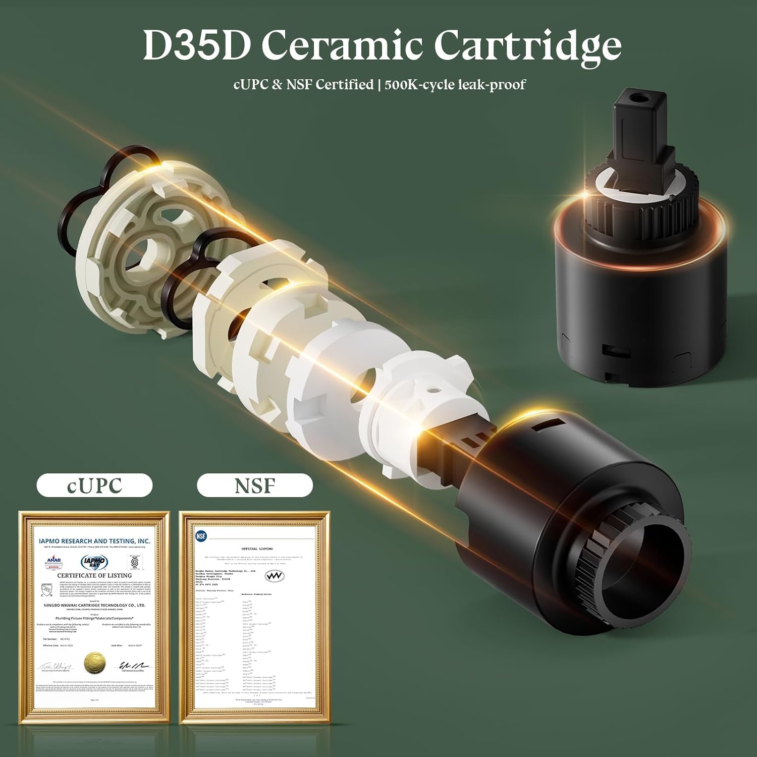 Free Standing Tub Faucet, Wintap Classic Freestanding Bathtub Faucet with Sprayer Brass Elegant Floor Mount Bath Faucets High Flow Roman Tub Filler, Matte Black （WT-3311BK）